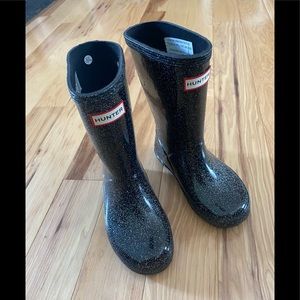 Toddler size 10 Hunter boots